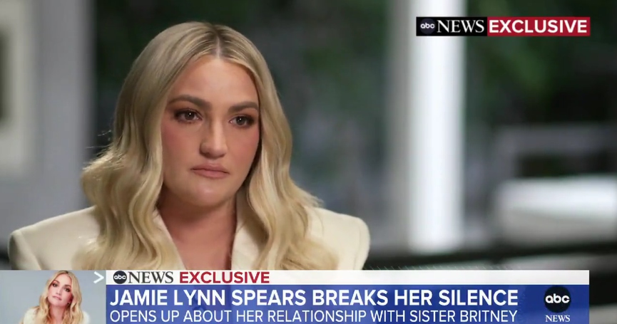 Джейми Линн Спирс​Кадр из шоу «Good Morning America»