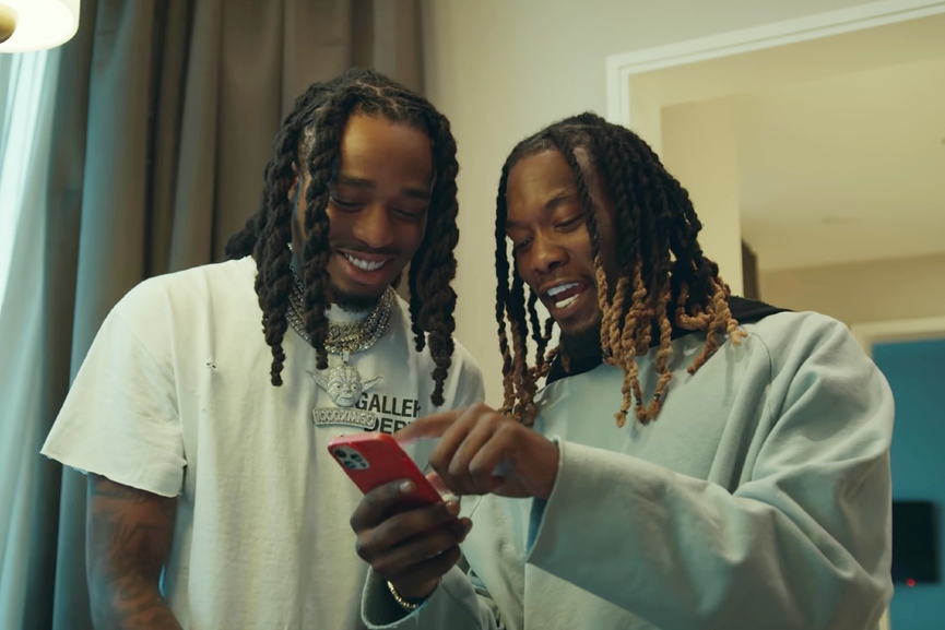 Quavo и ОффсетФото: кадр из клипа