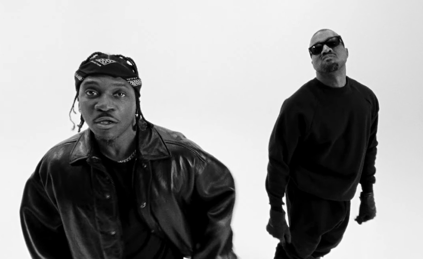 Pusha T и Канье Уэст​Фото: кадр из видео