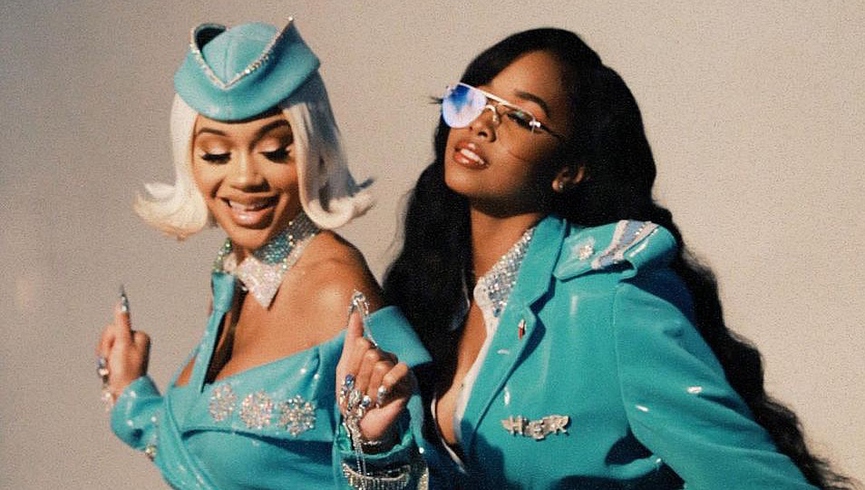 Saweetie и H.E.R.Фото: Instagram