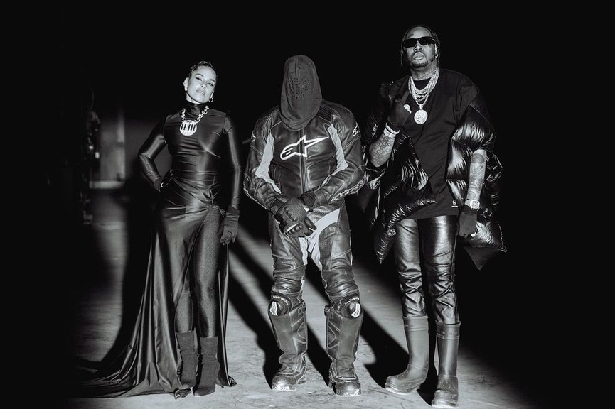 Алишия Киз, Канье Уэст, Fivio Foreign​Фото: Instagram