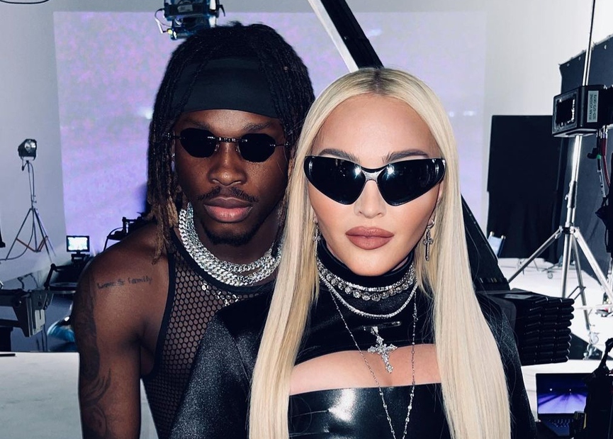 Fireboy DML и Мадонна​Фото: Instagram