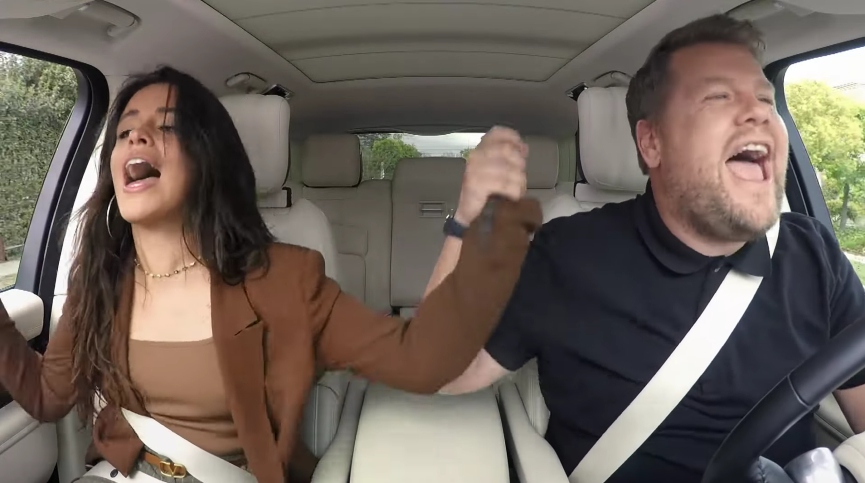 Камила Кабейо и Джеймс Корден​Фото: кадр из видео