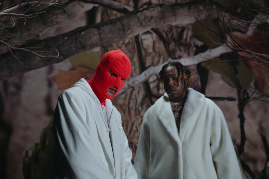 Джастин Бибер и Дон ТоливерКадр из клипа «Honest»