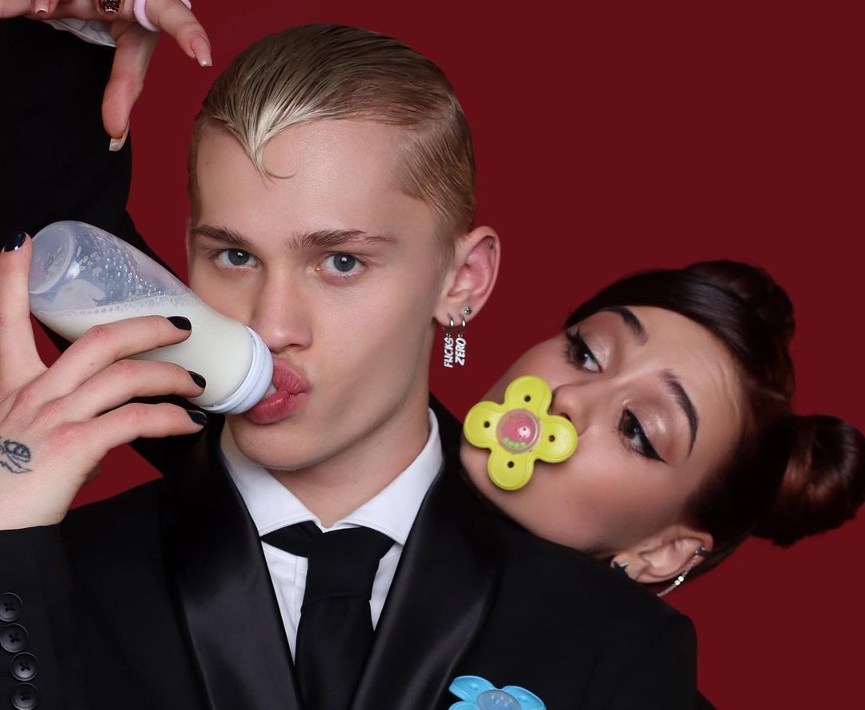 Даня Милохин и Айм Катюша​Фото: соцсети