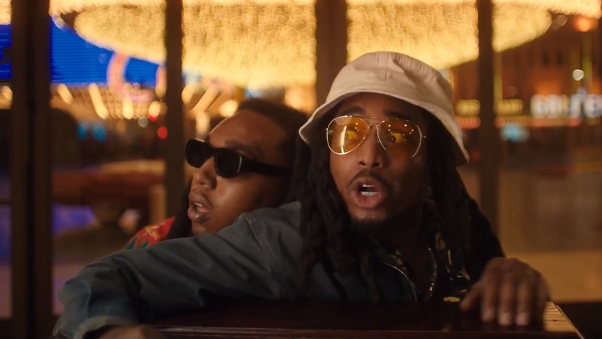 Quavo и Takeoff​Кадр из клипа «Hotel Lobby»
