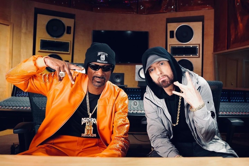 Снуп Догг и Эминем​Фото: соцсети 