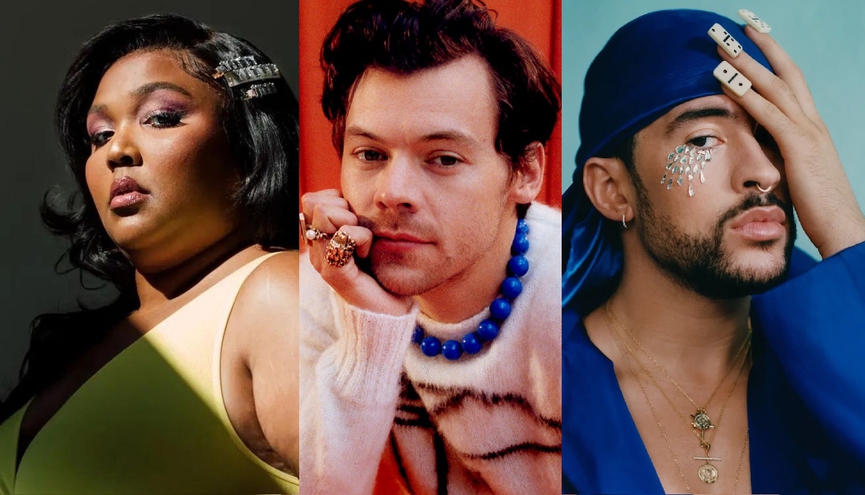 Lizzo, Гарри Стайлс и Bad BunnyИсточник: промофото