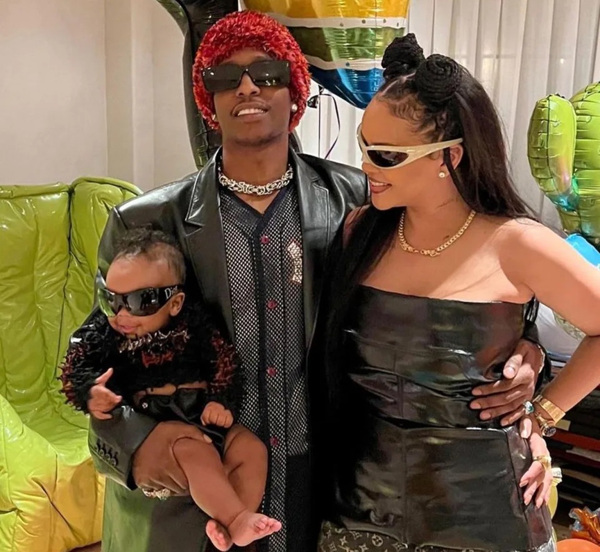 Раким и Ри с первенцем​Фото: соцсети